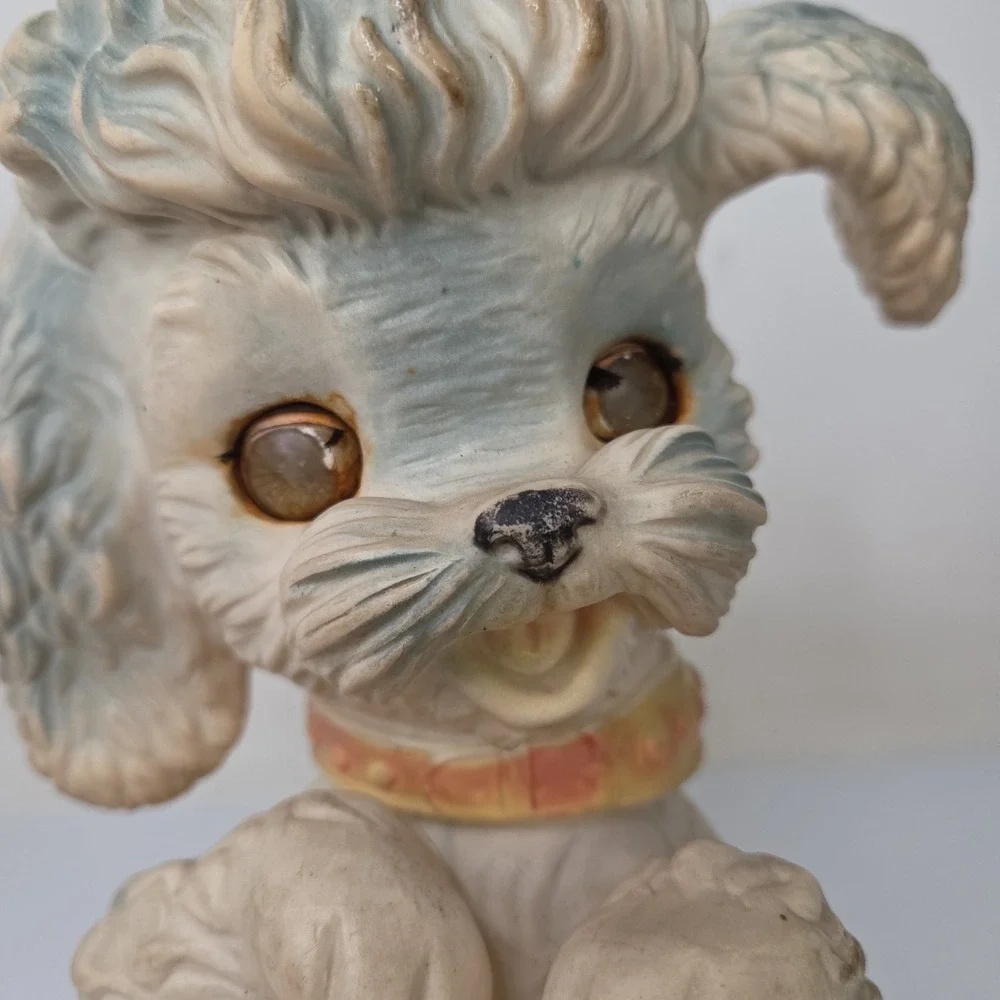 1968 Rubber Squeak Dog Edward Mobley Co Toy